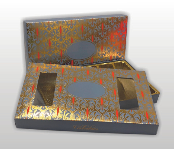 Metalized Sweet Box with Window